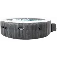 Intex 28442NP PureSPA Bubble Greywood Deluxe Vasca idromassaggio per 6 persone 216x71 cm Controllo tramite app