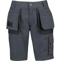 Storvik Pantaloni corti da lavoro Job Neri