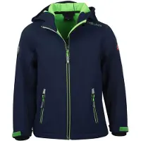 TROLLKIDS Kid's Trollfjord Jacket Giacca softshell Bambini (176, blu)
