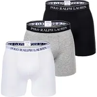 Ralph Lauren Boxer grigio sfumato / nero / bianco