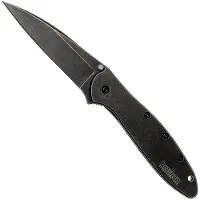 Kershaw Coltello pieghevole Leek, BlackWash