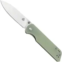 QSP Knife Coltello pieghevole Parrot Linerlock Jade V2