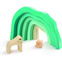 Hape Orso Polare Artico Che Impila Blocchi