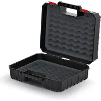 Kistenberg Kufr na nářadí s pěnovou vycpávkou HEAVY 384x335x144 mm - barva: černá