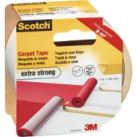 3M Nastro Biadesivo Extra Strong Carpet 50 Mm X 20 M