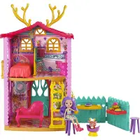 Enchantimals Casa Cervo 2.0 Con Danessa Deer Con Bambola Casa Giocattolo