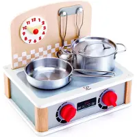 Hape Set Da Cucina E Griglia 2 In 1