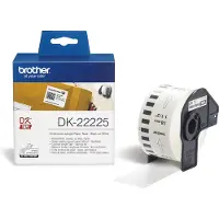 Brother Etichetta DK-22225 - Nero su bianco (38 mm)