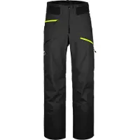 Ortovox 3L Deep Shell Pants Pantaloni da sci Uomo (L, nero)