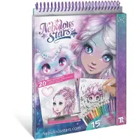 Nebulous Stars Set Di Libri Da Colorare Con Acquerelli 6 Pezzi