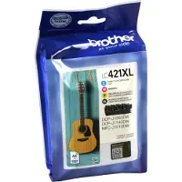 Brother Cartuccia Lc421xl Multipack 4 500 Pag