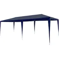 vidaXL Tenda per feste 3x6 m PE Blu