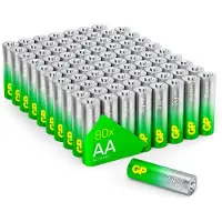 GP Batterie Alcaline Aa Blister 03015as80 80 Unità