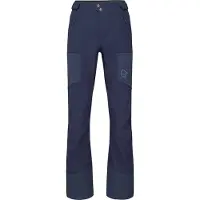 Norrøna - Pantaloni tecnici da scialpinismo - Lyngen Hiloflex200 Slim Pants W'S Indigo Night per Donne - Taglia M - Blu navy