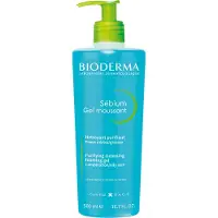 Bioderma Gel purificante Gel detergente schiumogeno pelli miste e grasse 500 ml — Gel detergente