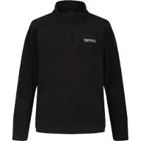 Regatta Kids' Hot Shot II Half Zip Fleece Giacca in pile Bambini (9-10 Years, nero)