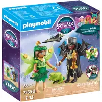 Playmobil Fata Della Foresta E Fata Pipistrello Con Animali Guida Spirituale Gioco Di Costruzione