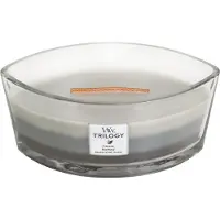 Woodwick Warm Woods Trilogy 453,6g — Candela profumata