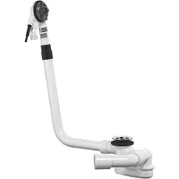 Dornbracht Bec déverseur avec garniture de vidage et de trop-plein, longueur du câble Bowden 725mm, 3524897090, 3524897090