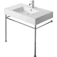 Duravit console métallique Vero pour 032910, réglable en hauteur, chromé, 0030721000, 0030721000