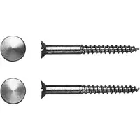 Duravit Support (paire) avec tête décorative, chromé, 0067001000, 0067001000