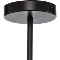 Sigma Lampada da soffitto moderna e minimalista in nero con cinque sfere di vetro Gama 5xG9 12W Lighting