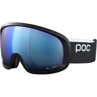 POC - Masque de ski - Fovea Mid Uranium Black/Partly Sunny Blue - Nero