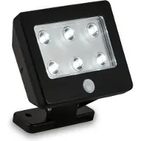 Briloner Faro LED da esterni Kollig con sensore, IP54, nero