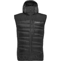 Norrøna Women's Falketind Down750 Vest Gilet in piumino Donna (L, nero/grigio)