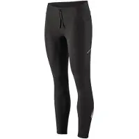 Patagonia Women's Peak Mission Tights 27'' Leggings da running Donna (L, nero)