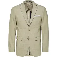 Selected Giacca A Petto Unico Uomini Beige 44