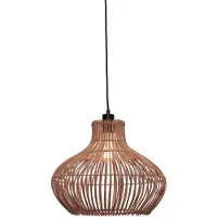 Good Lampada a sospensione Kalahari, Ø 42 cm, color naturale, rattan, E27