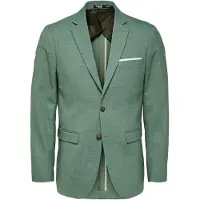 Selected Giacca A Petto Unico Uomini Verde 48