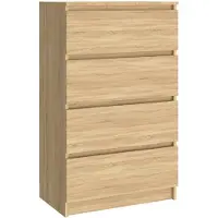 vidaXL Credenza rovere Sonoma 60x35x98,5 cm materiale a base di legno