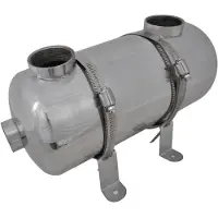 vidaXL Scambiatore di calore per piscine 355 x 134 mm 40 kW