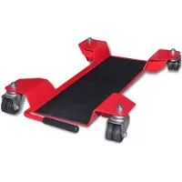 vidaXL Ausilio di manovra per moto rosso