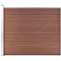 vidaXL - Tavolo Saun 175x146 cm HKC Brown