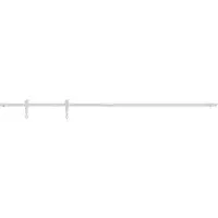 vidaXL -Sospensione per Mini -Skiver -Tür 183 cm Kohlenstoffstahl weiß