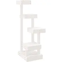vidaXL Graffiatoio 45,5x49x103 cm in pino massiccio albero da arrampicata albero da gioco per gatti