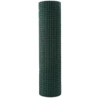 Giardino Recinzione in filo metallico verde, diametro 12,7 mm, dimensioni 250 x 51 cm, per