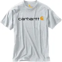 Carhartt Core Logo S/S T-shirt Uomo (XXL, grigio)