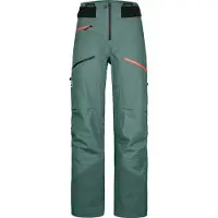 Ortovox Women's 3L Deep Shell Pants Pantaloni da sci Donna (S, turchese)
