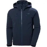 Helly Hansen - Giacca da sci impermeabile, traspirante e isolante in Primaloft - Alpha 4.0 Jacket Navy in Pelle - Taglia S - Blu navy