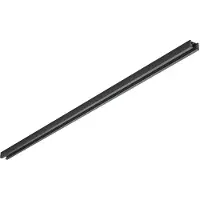 TRIO Lighting binario a 2 circuiti DUOline, nero opaco, 160 cm