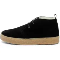 Grand Step Shoes Safari Winter Suede Scarpe invernali (36, nero/beige)