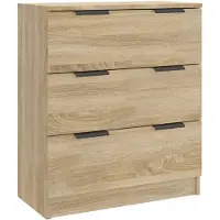 vidaXL Credenza rovere Sonoma 60x30x70 cm materiale a base di legno
