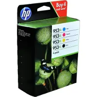 HP Cartuccia stampante 953XL (3HZ52AE) - 4 colori Alta capacità Multipack