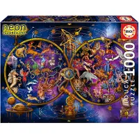 Educa Puzzle Neon Di Costellazioni 1000 Pezzi
