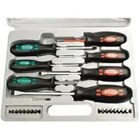 BRÜDER MANNESMANN M1190-21 Set di cacciaviti , 21 pezzi, con punte