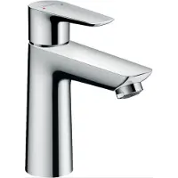 Hansgrohe Talis E mitigeur monocommande de lavabo 110, vidage par poussoir, saillie 112mm, 71711000, 71711000